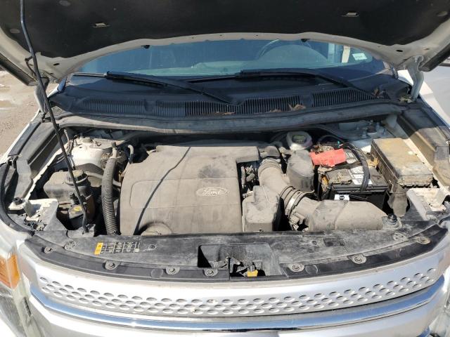 1FM5K7D85EGA79071 - 2014 FORD EXPLORER XLT WHITE photo 12