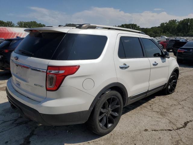 1FM5K7D85EGA79071 - 2014 FORD EXPLORER XLT WHITE photo 3