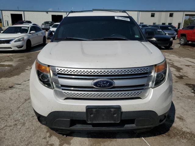 1FM5K7D85EGA79071 - 2014 FORD EXPLORER XLT WHITE photo 5
