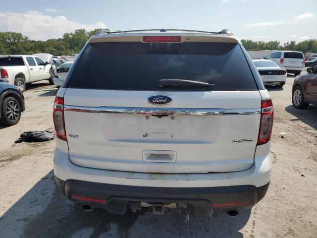 1FM5K7D85EGA79071 - 2014 FORD EXPLORER XLT WHITE photo 6