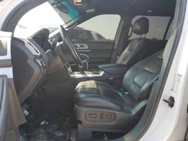1FM5K7D85EGA79071 - 2014 FORD EXPLORER XLT WHITE photo 7