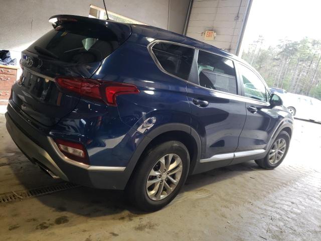 5NMS23AD4LH173160 - 2020 HYUNDAI SANTA FE SE BLUE photo 3