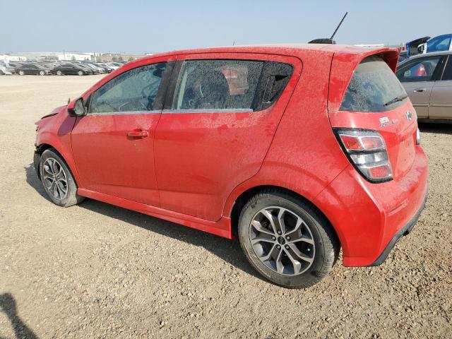 1G1JD6SB3J4113728 - 2018 CHEVROLET SONIC LT RED photo 2
