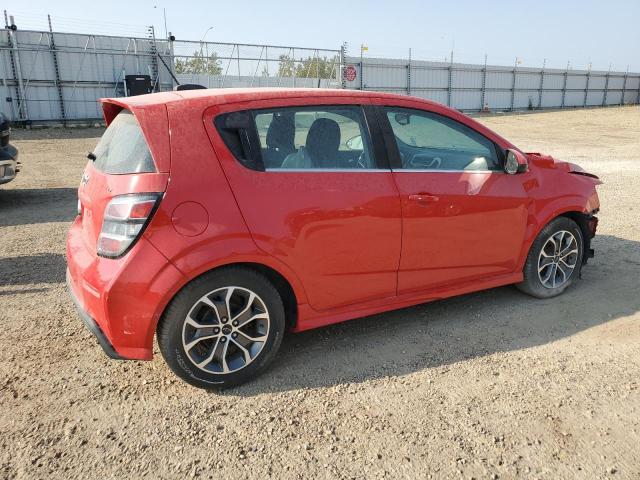 1G1JD6SB3J4113728 - 2018 CHEVROLET SONIC LT RED photo 3
