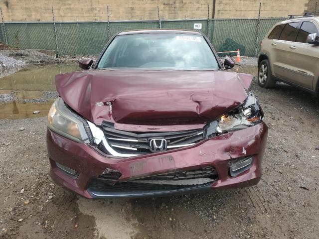 1HGCR2F59DA208381 - 2013 HONDA ACCORD SPORT BURGUNDY photo 5