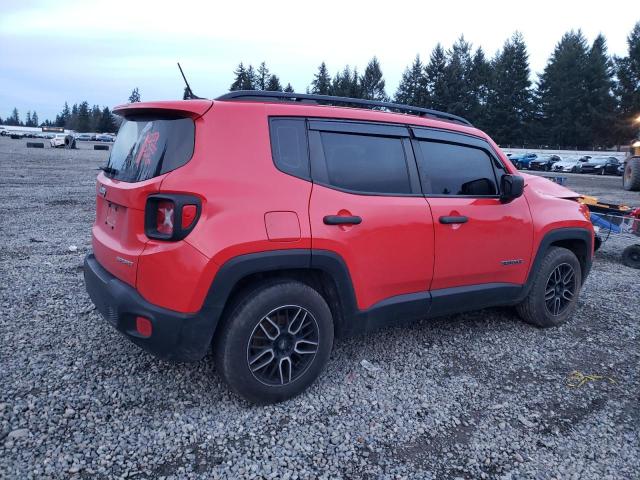 ZACCJAAHXFPB78408 - 2015 JEEP RENEGADE SPORT RED photo 3
