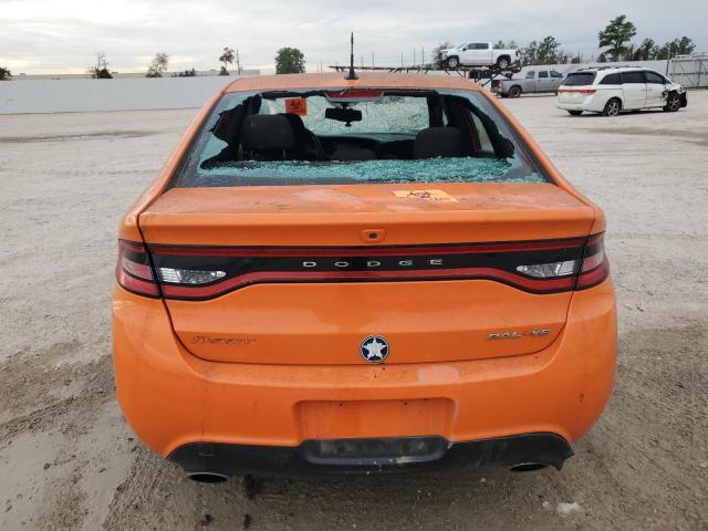 1C3CDFBA6DD261128 - 2013 DODGE DART SXT ORANGE photo 6