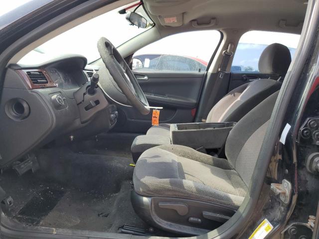 2G1WT57N891314523 - 2009 CHEVROLET IMPALA 1LT Чорний фото 7