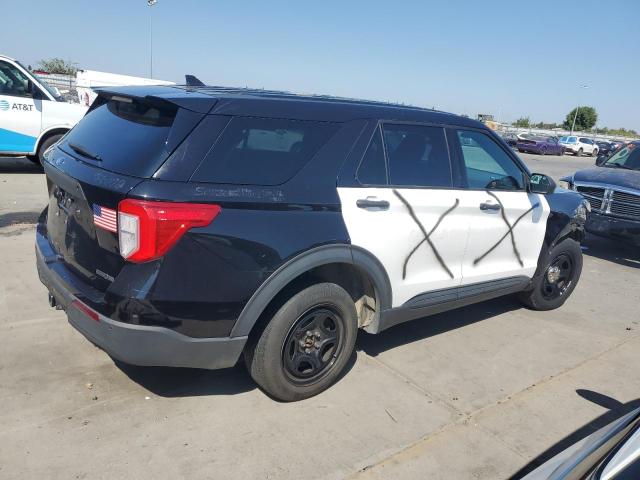 1FM5K8AB5LGA07578 - 2020 FORD EXPLORER POLICE INTERCEPTOR Двокольоровий фото 3