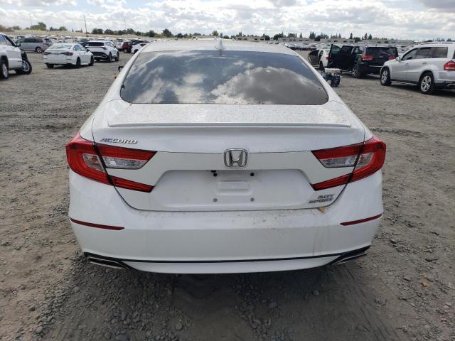 1HGCV2F37KA032583 - 2019 HONDA ACCORD SPORT أبيض صورة 6