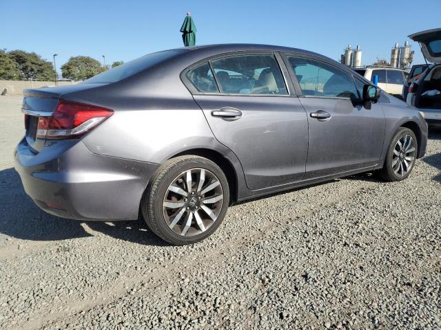 2HGFB2F92FH511981 - 2015 HONDA CIVIC EXL Gris photo 3