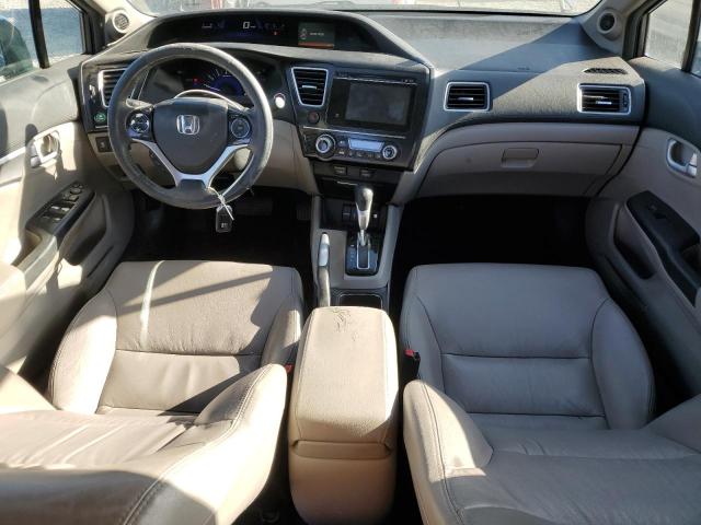 2HGFB2F92FH511981 - 2015 HONDA CIVIC EXL Gris photo 8