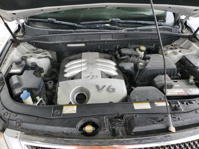 KM8NU73C57U012801 - 2007 HYUNDAI VERACRUZ GLS SILVER photo 12