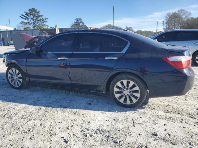 1HGCR3F84FA036988 - 2015 HONDA ACCORD EXL BLUE photo 2