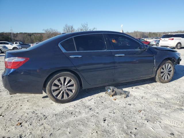 1HGCR3F84FA036988 - 2015 HONDA ACCORD EXL BLUE photo 3