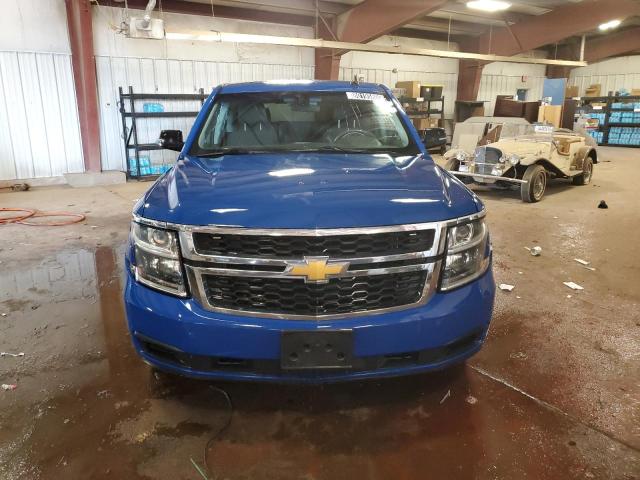 1GNSKDEC2JR316713 - 2018 CHEVROLET TAHOE POLICE Көк фото 5