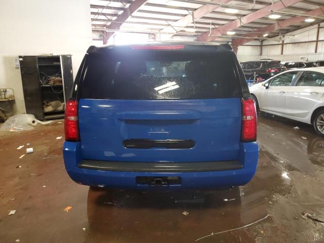 1GNSKDEC2JR316713 - 2018 CHEVROLET TAHOE POLICE Көк фото 6