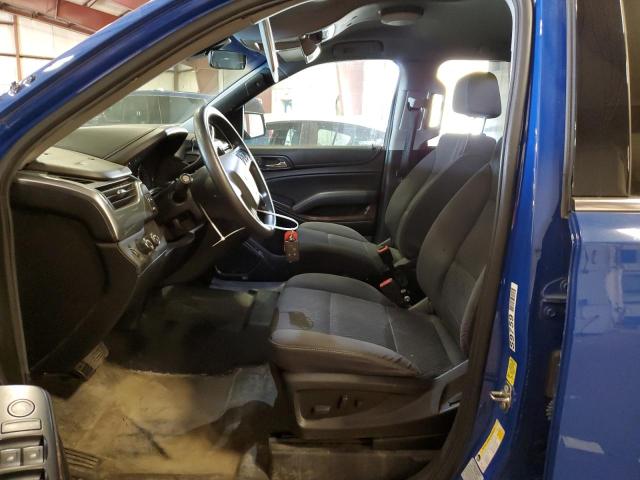 1GNSKDEC2JR316713 - 2018 CHEVROLET TAHOE POLICE Көк фото 7