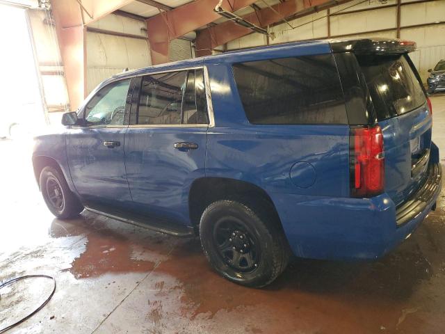 1GNSKDEC3JR323010 - 2018 CHEVROLET TAHOE POLICE Mavi foto 2