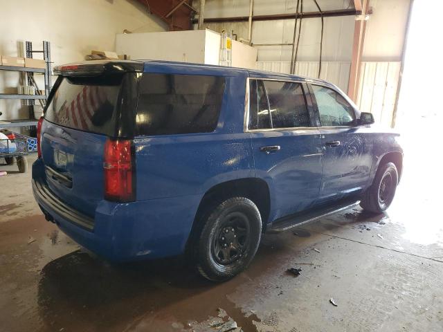 1GNSKDEC3JR323010 - 2018 CHEVROLET TAHOE POLICE Mavi foto 3