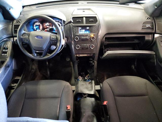 1FM5K8AT7JGB93355 - 2018 FORD EXPLORER POLICE INTERCEPTOR أزرق صورة 8