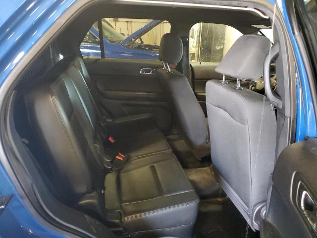 1FM5K8AT0JGB93343 - 2018 FORD EXPLORER POLICE INTERCEPTOR Azul foto 11