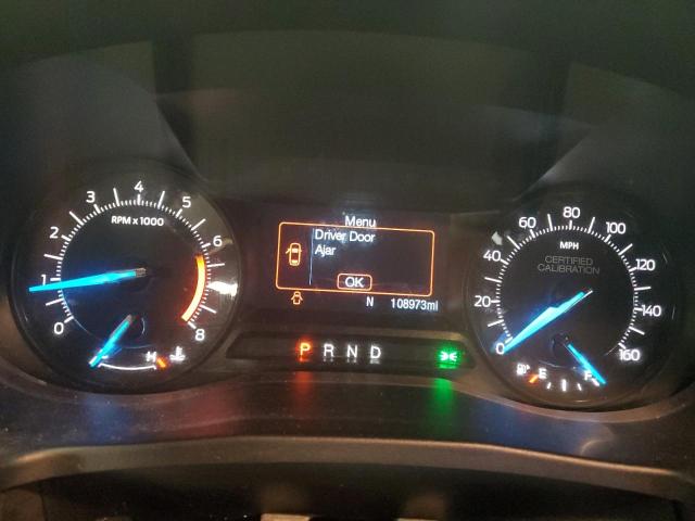 1FM5K8AT0JGB93343 - 2018 FORD EXPLORER POLICE INTERCEPTOR Azul foto 9