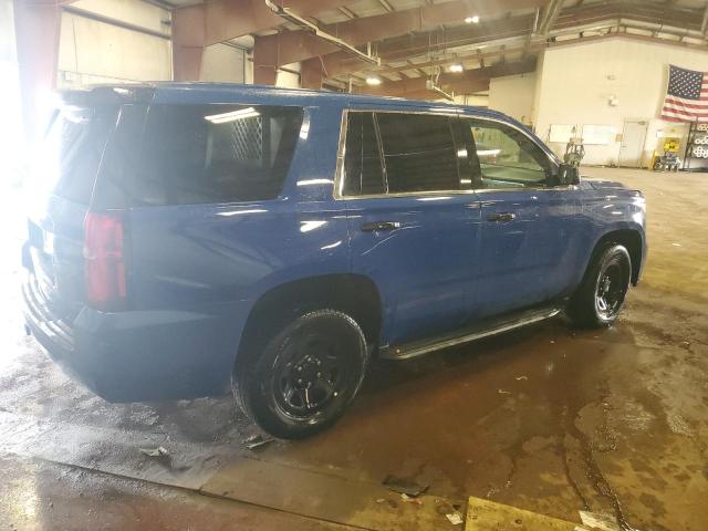 1GNSKDEC2JR337190 - 2018 CHEVROLET TAHOE POLICE BLUE photo 3