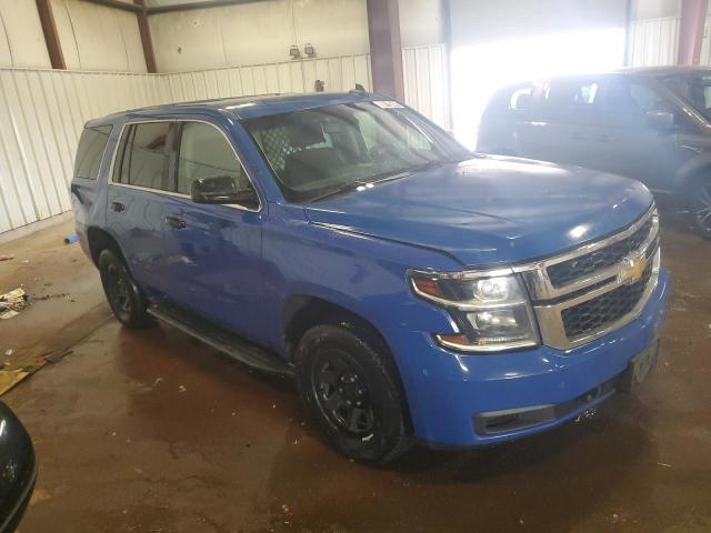 1GNSKDEC2JR337190 - 2018 CHEVROLET TAHOE POLICE BLUE photo 4
