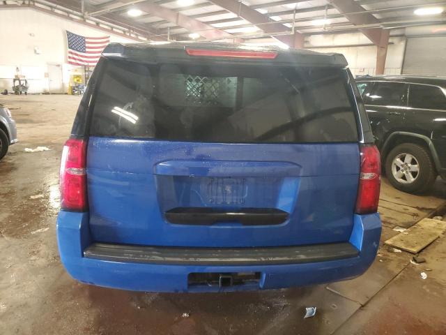 1GNSKDEC2JR337190 - 2018 CHEVROLET TAHOE POLICE BLUE photo 6