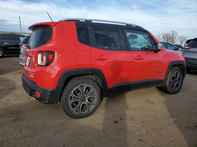 ZACCJADTXGPC66103 - 2016 JEEP RENEGADE LIMITED RED photo 3