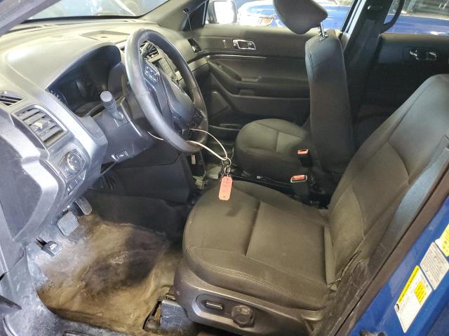 1FM5K8AT8KGB15717 - 2019 FORD EXPLORER POLICE INTERCEPTOR Синий фото 7