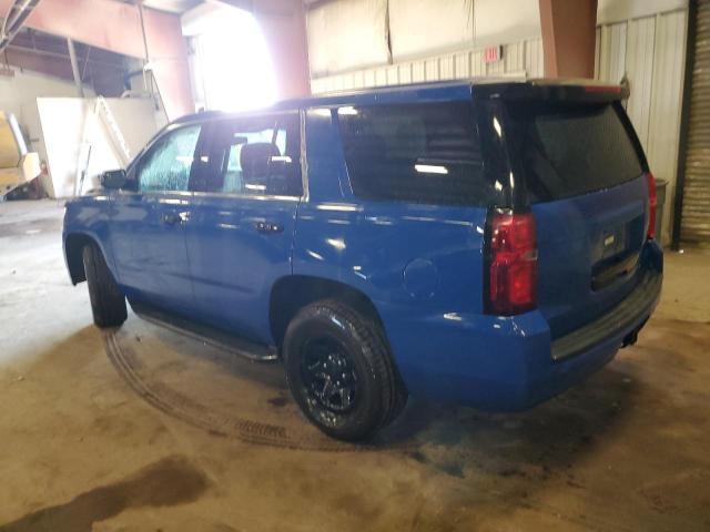 1GNSKDECXKR405253 - 2019 CHEVROLET TAHOE POLICE Blau Foto 2