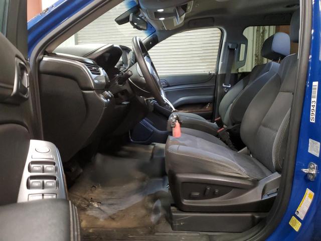 1GNSKDECXKR405253 - 2019 CHEVROLET TAHOE POLICE Blau Foto 7