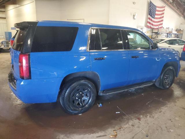 1GNSKDEC8KR404019 - 2019 CHEVROLET TAHOE POLICE Mavi fotoğraf 3