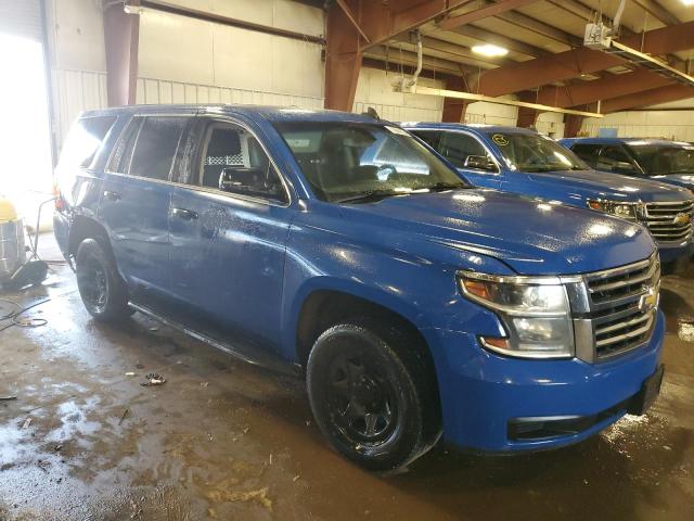 1GNSKDEC3KR408950 - 2019 CHEVROLET TAHOE POLICE BLUE photo 4