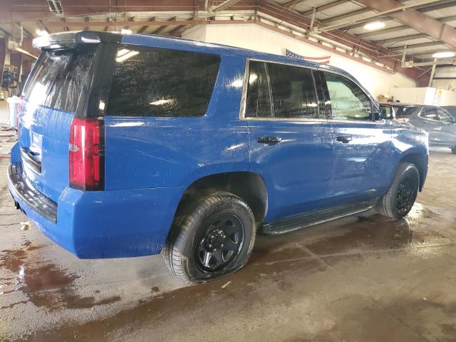 1GNSKDEC3KR402758 - 2019 CHEVROLET TAHOE POLICE Mavi fotoğraf 3