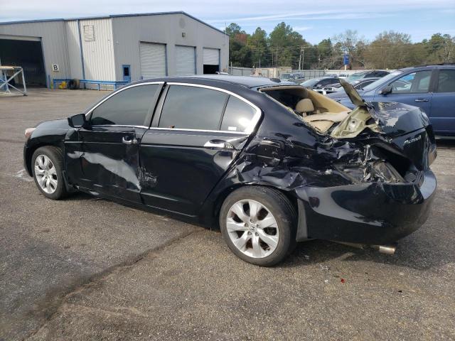 1HGCP36838A060515 - 2008 HONDA ACCORD EXL BLACK photo 2