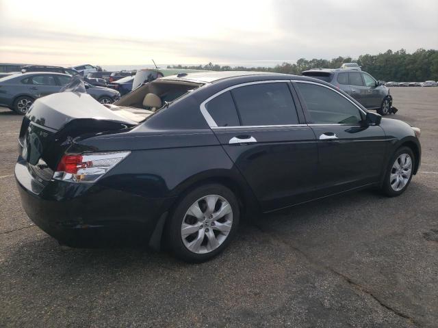 1HGCP36838A060515 - 2008 HONDA ACCORD EXL BLACK photo 3