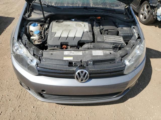 WVWDM7AJ5CW103700 - 2012 VOLKSWAGEN GOLF Մոխրագույն լուսանկար 11