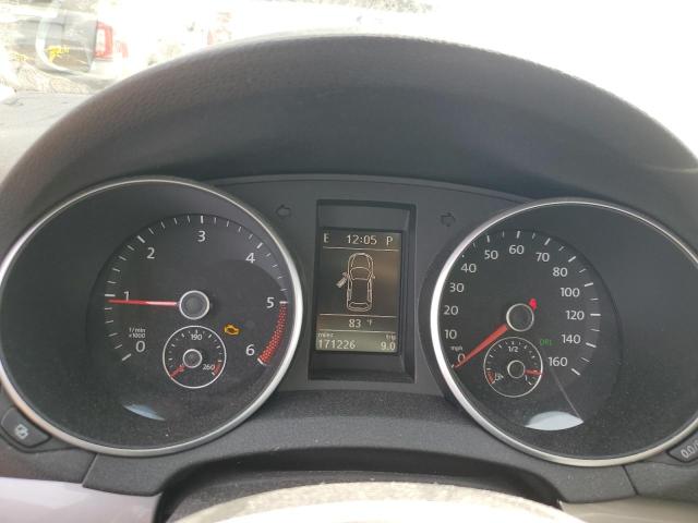 WVWDM7AJ5CW103700 - 2012 VOLKSWAGEN GOLF Մոխրագույն լուսանկար 9