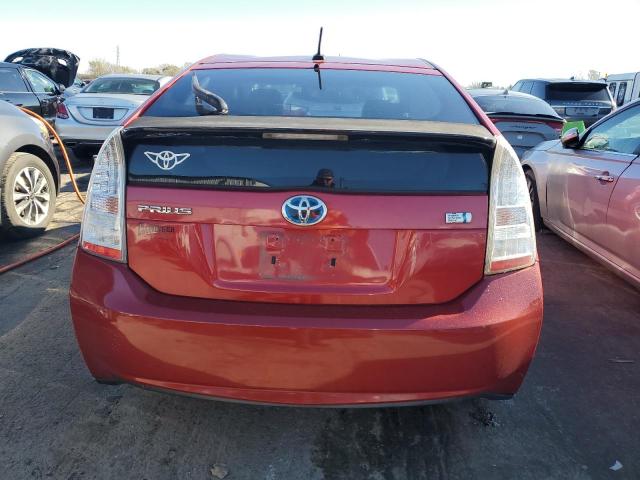 JTDKN3DU3A0170573 - 2010 TOYOTA PRIUS RED photo 6