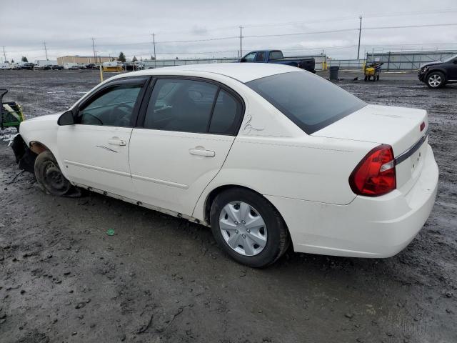 1G1ZS58F97F161017 - 2007 CHEVROLET MALIBU LS WHITE photo 2