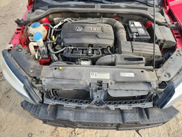 3VWD07AJ9EM436638 - 2014 VOLKSWAGEN JETTA SE RED photo 11