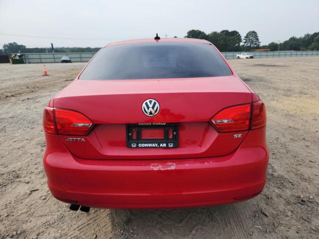 3VWD07AJ9EM436638 - 2014 VOLKSWAGEN JETTA SE RED photo 6