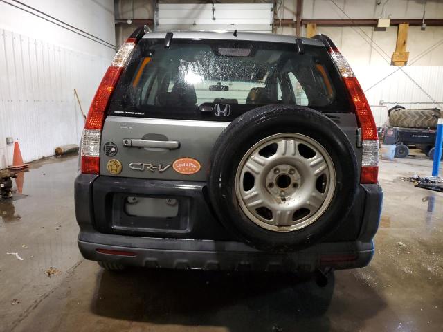 SHSRD78556U404578 - 2006 HONDA CR-V LX GRAY photo 6