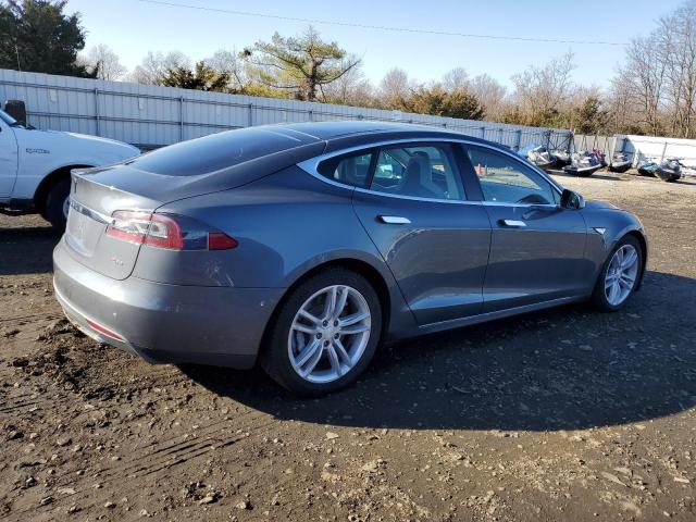5YJSA1DP3DFP12786 - 2013 TESLA MODEL S ნაცრისფერი ფოტო 3