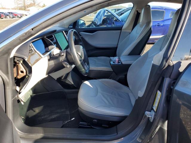 5YJSA1DP3DFP12786 - 2013 TESLA MODEL S ნაცრისფერი ფოტო 7