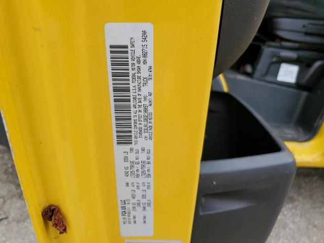 3C6URVJG8GE108097 - 2016 RAM PROMASTER 3500 HIGH 黄色 照片 12