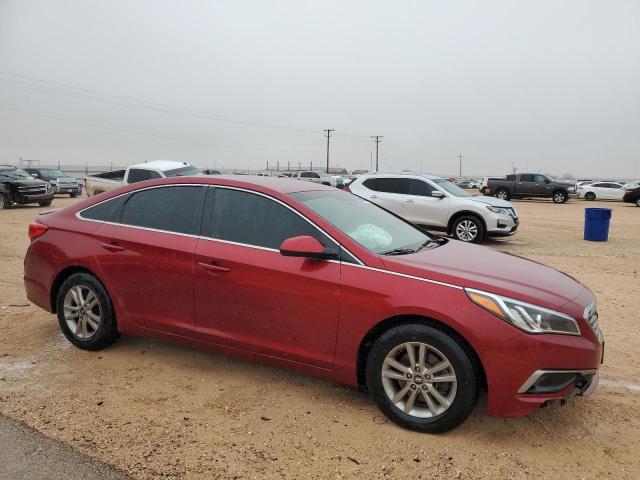 5NPE24AF7GH377139 - 2016 HYUNDAI SONATA SE RED photo 4